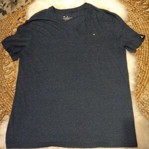 Psycho Bunny Heathered gray classic V-Neck T-Shirt